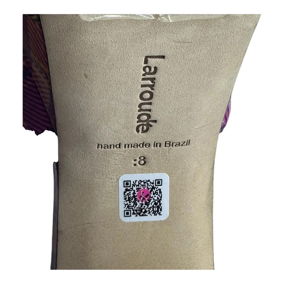 Larroude Ari Ankle Strap Platform Pump In Pink. Sz: 8 - Picture 11 of 14